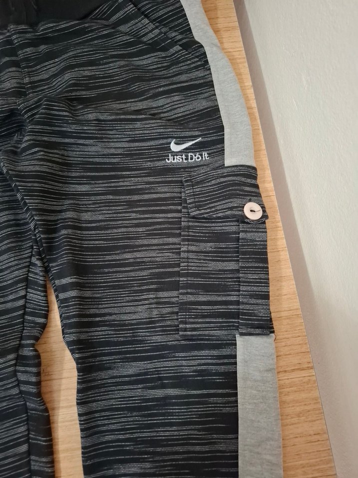 NİKE Gri Erkek Rahat Kesim Outdoor Eşofman - Görsel 5