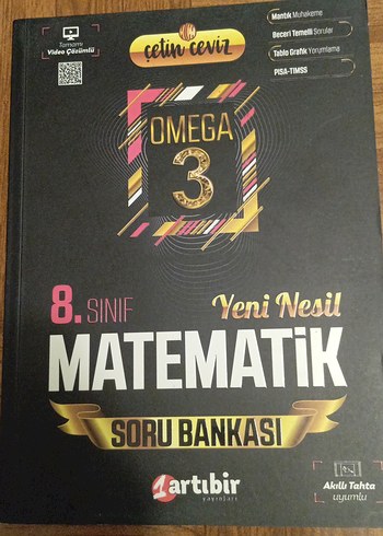 8. Sınıf Matematik Soru Bankası Omega 3