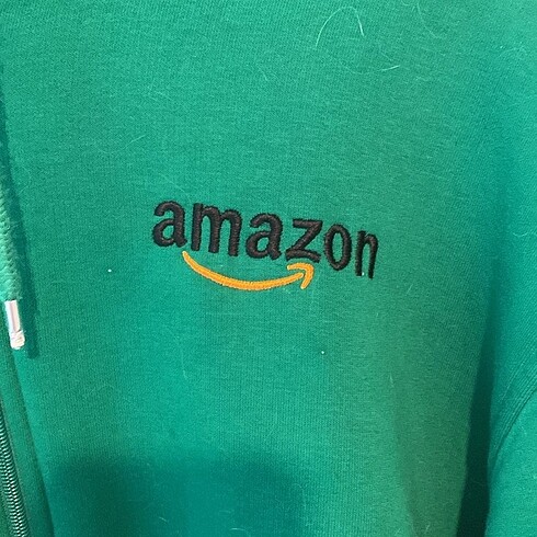 xl Beden yeşil Renk Amazon Orjinal Yeşil Sweatshirt
