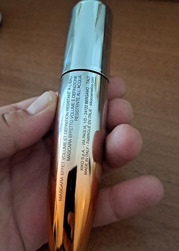 Kiko KIKO Milano Suya Dayanıklı Mavi Maskara