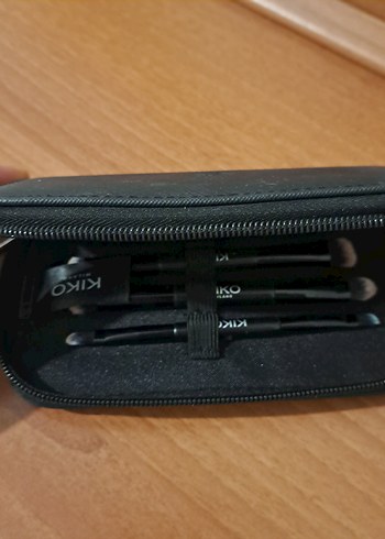 KİKO Makyaj fırça seti çantalı. - Görsel 4