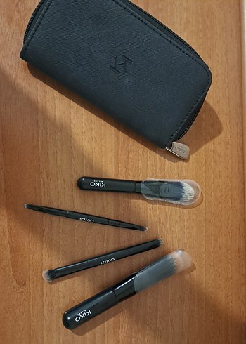 KİKO Makyaj fırça seti çantalı. - Görsel 6