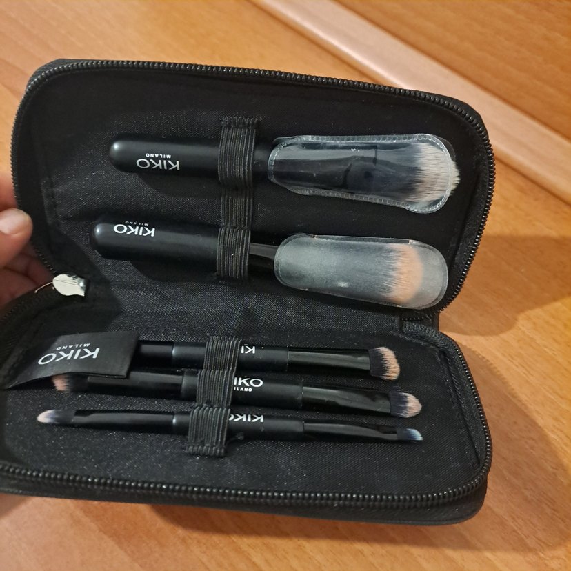 KİKO Makyaj fırça seti çantalı. - Görsel 5