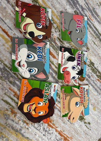 Bebekler İçin Hayvanlar Kitap Seti
