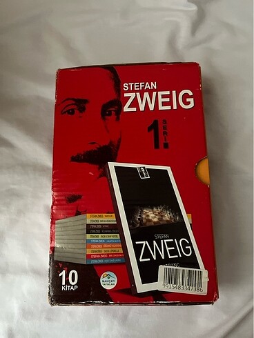  Stefan zweıg 1. Seri, 10 adet set halınde kıtap
