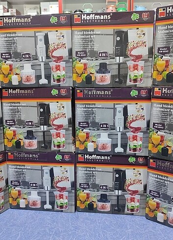 Diğer 4 başlıklı blender hoffmans