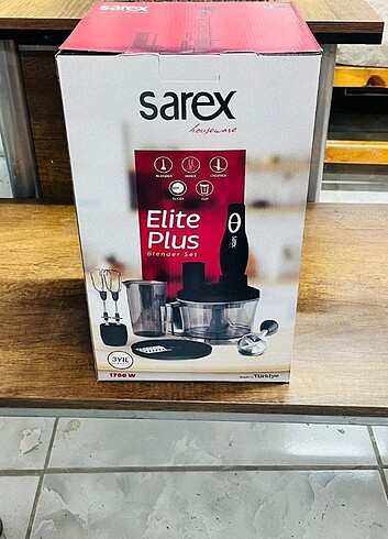 Sarex blender seti 3 yıl garantili