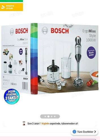 Bosch marka blender seti