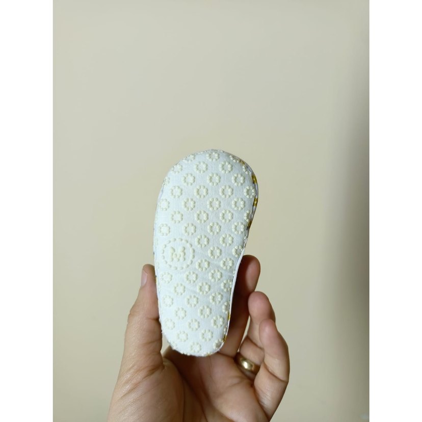 Yeşil Ekose Desenli Erkek Bebek Patik - Görsel 3