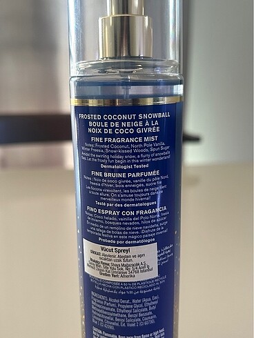 Bath & Body Works Bath and Body Works Frosted Coconut Snowball fragrance mist