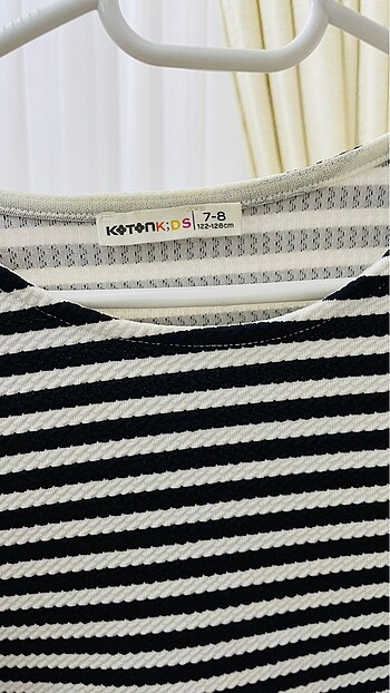 Koton Kids Zebra model kısa elbise