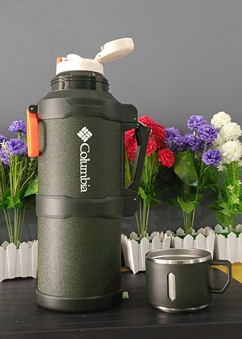 Columbia Çocuk Termosu Khaki Renk - Görsel 2