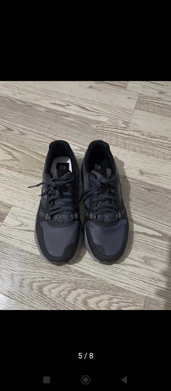 Gri Bağcıklı Erkek Spor Ayakkabı - Görsel 5