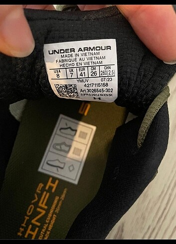 Orjinal under armour UO HOVR infinite 5 - Görsel 8