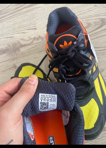 Sarı Desenli Adidas Erkek Koşu Ayakkabısı - Görsel 8