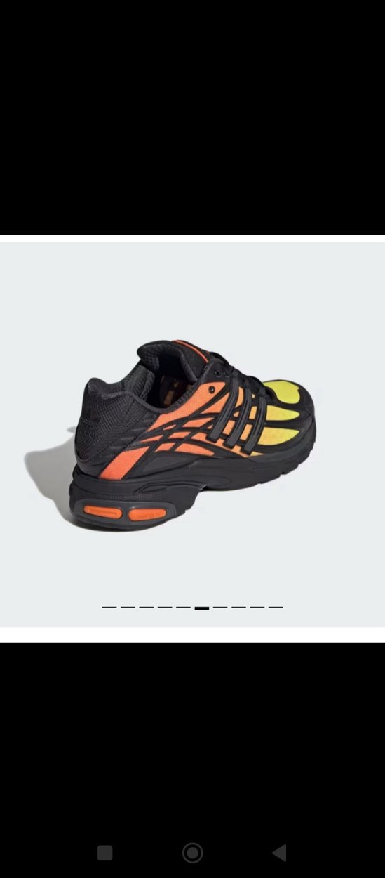 Sarı Desenli Adidas Erkek Koşu Ayakkabısı - Görsel 3