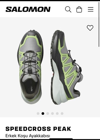 Salomon Speedcross Peak Erkek Koşu Ayakkabısı - Görsel 2