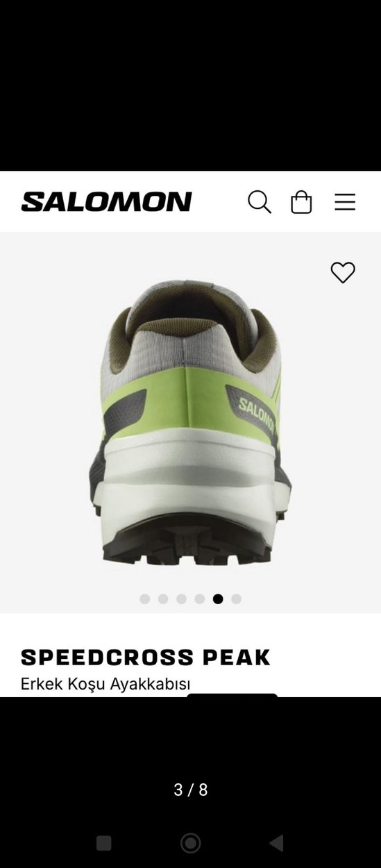 Salomon Speedcross Peak Erkek Koşu Ayakkabısı - Görsel 3