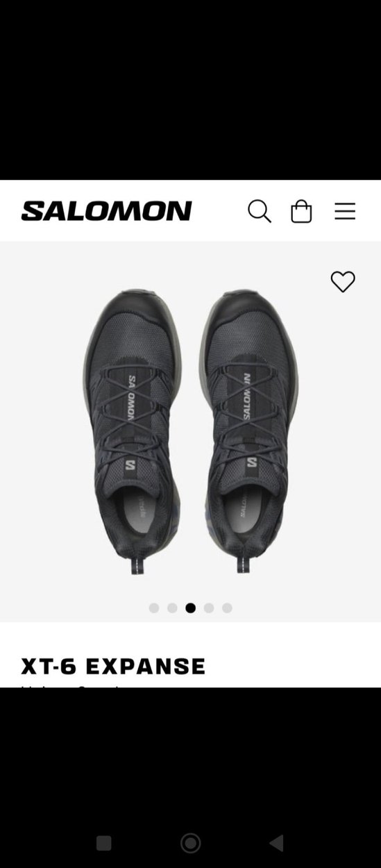 Salomon XT-6 Expanse Gri Outdoor Ayakkabı - Görsel 3