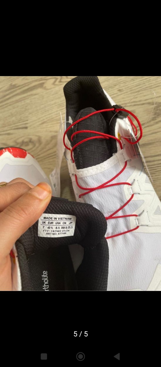 Salomon Speedcross 6 W Beyaz Kadın Outdoor Koşu Ayakkabısı - Görsel 5