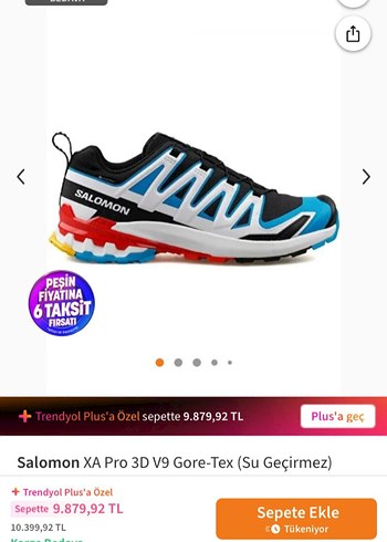 Erkek Mavi Bağcıklı Spor Outdoor Ayakkabı - Görsel 8