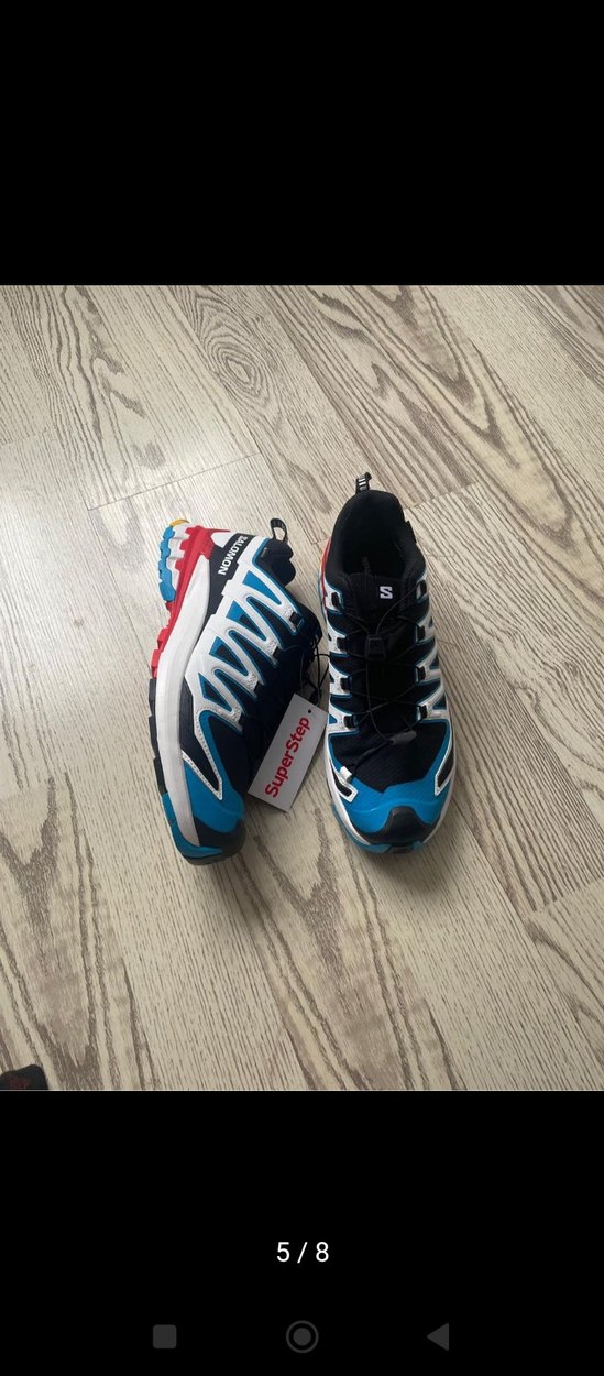 Erkek Mavi Bağcıklı Spor Outdoor Ayakkabı - Görsel 5