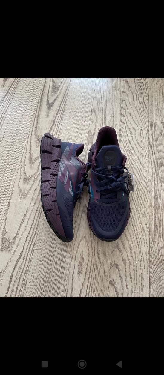 Mor Platform Topuklu Bağcıklı Spor Ayakkabı - Görsel 5