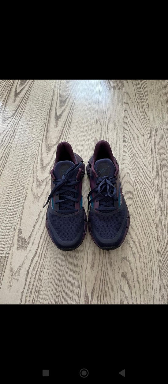 Mor Platform Topuklu Bağcıklı Spor Ayakkabı - Görsel 4