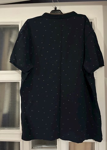 Düğmeli Lacivert Erkek Polo Tişört - Görsel 4