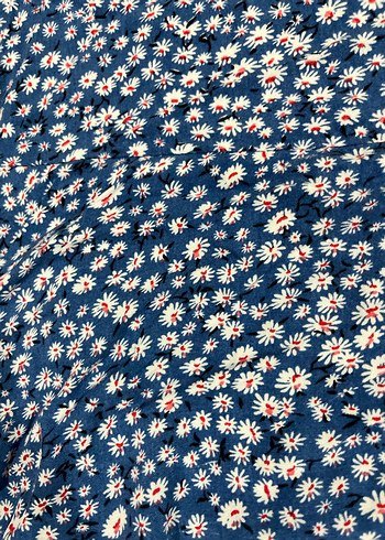 Mavi Desenli Şortlu Etek - Görsel 3