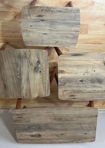 Dörtlü sehpa takımı 
4 farklı boy - Görsel 3