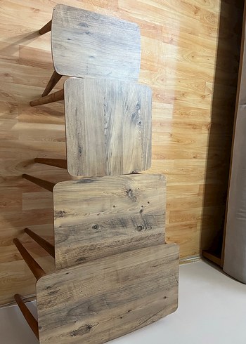 Dörtlü sehpa takımı 
4 farklı boy - Görsel 2