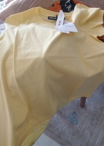 Sarı Düz tshirt