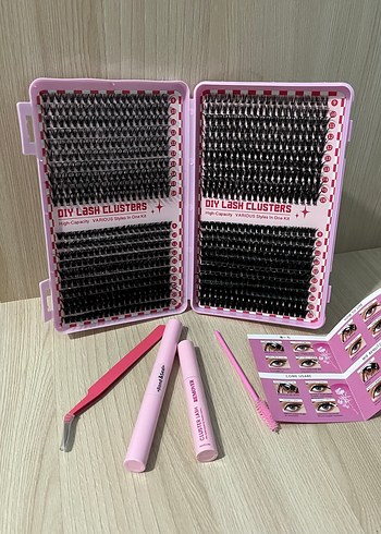 Defter takma ipek kirpik seti 800lü