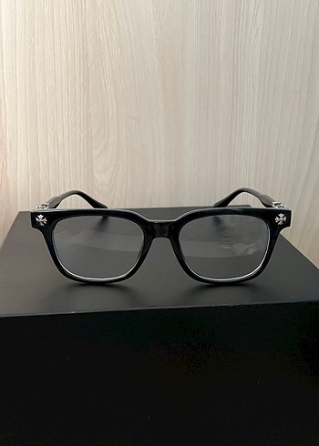  Beden siyah Renk Chrome hearts gözlük