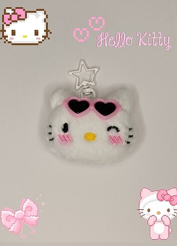 Hello kitty anahtarlık çanta charmı