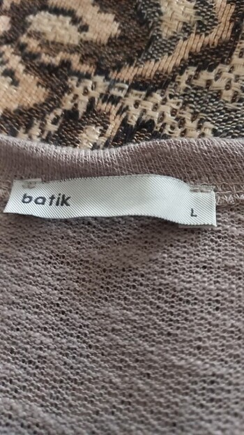 Batik Uzun hırka 