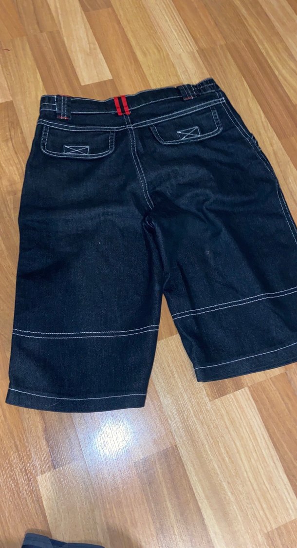 siyah  Street Şort - Görsel 2