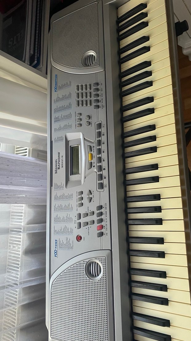 Manuel Raymond MRK61-H Klavye' org - Görsel 4