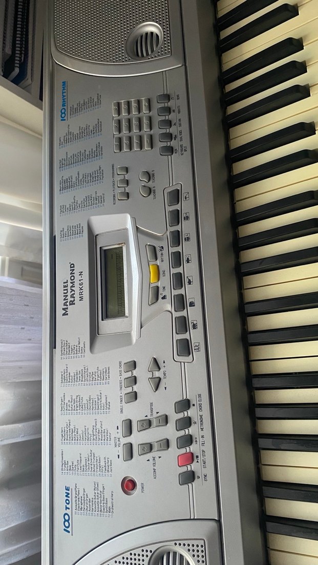 Manuel Raymond MRK61-H Klavye' org - Görsel 3