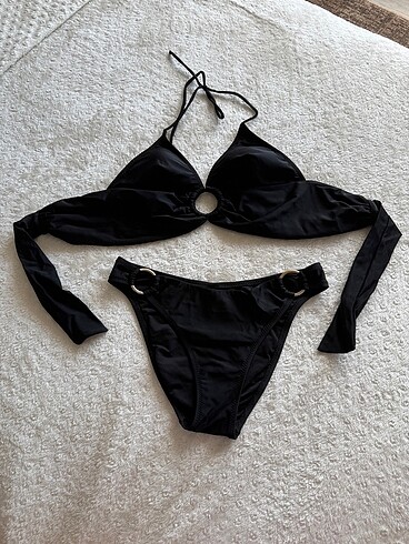 m Beden Trendyol Siyah Bikini Takımı