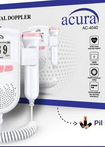 Diğer Acura Ac 4040 Fetal Kalp Atis Monitoru Bebeginizi Dinleyin