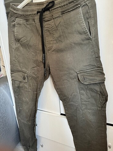 33 Beden yeşil Renk 33-34 Kargo Pantolon