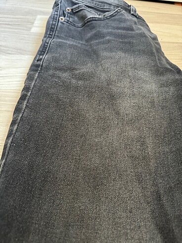 Zara 32-33 Siyah-Gri kot pantolon