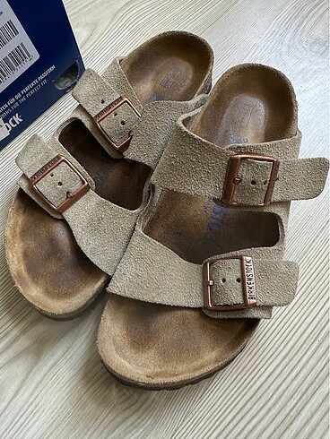 36 Beden Birkenstock Arizona Suede 36 Narrow (Dar) Taban Süet Terlik
