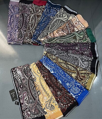 Diğer Etnik desen soft şal