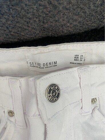 Setre beyaz jean