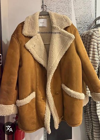 Bershka suni Kürklü Ceket