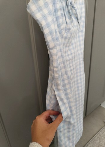 pötikare mavi kısa elbise - Görsel 4