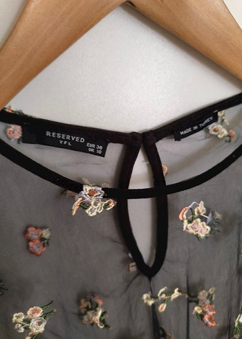 Nakışlı Volanlı Bohem Uzun Elbise - Görsel 3